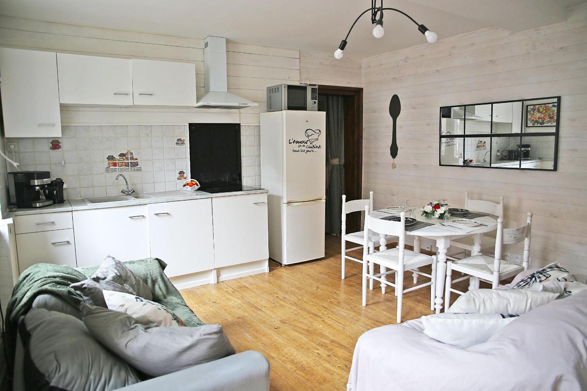Apartment Studio 37m2 Vieille Proche De La Cathedrale, Draps Fournis Sans Supplement! Serviettes Non -fournies Boulogne-sur-Mer